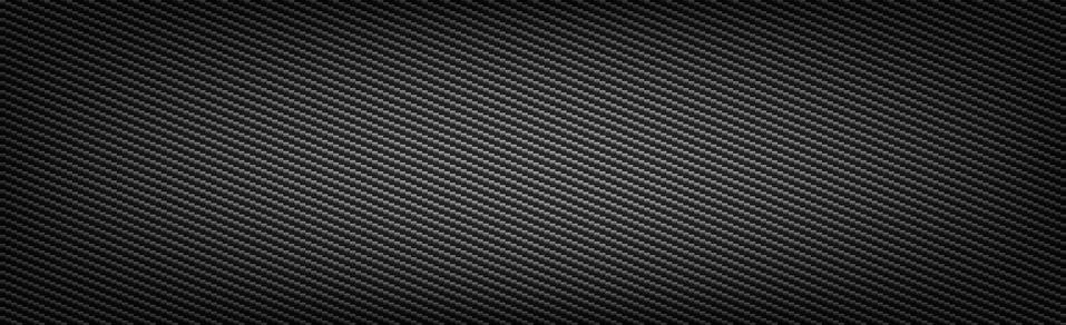 Panoramic texture of black and gray carbon fiber Stock Illustration