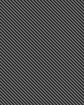Panoramic texture of black and gray carbon fiber Stock Illustration