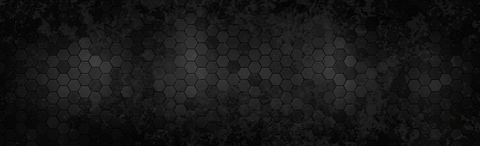 Panoramic texture of black and gray carbon fiber - Vector Stock Illustration