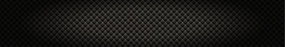 Panoramic texture of black and gray carbon fiber Stock Illustration