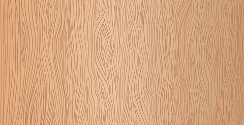 Panoramic texture of light wood with knots - Vector 스톡 일러스트