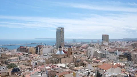 Panoramic time-lapse city Stock Footage 157456212