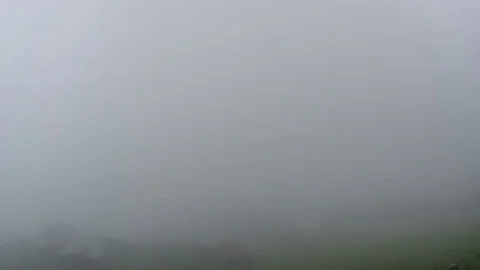 Panoramic timelapse view of Pokut plateau in blacksea karadeniz, Rize, Turkey Stock Footage 83862817