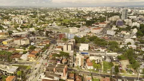 Panoramic tower view Curitiba2 Stock Footage 324980601