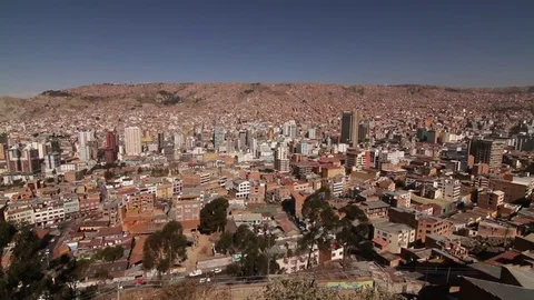 Panoramic urban city Stock Footage 77045995