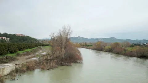 Panoramic video of landscape in Turkey Stock Footage 171907710