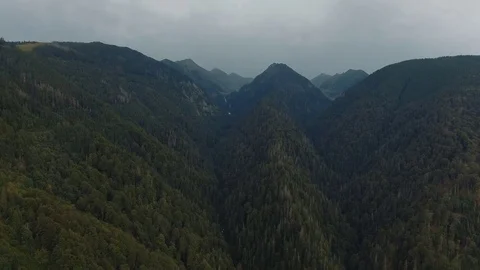 Panoramic video of the mountains Stock Footage 76353580