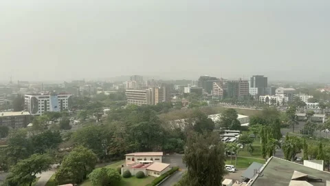 Panoramic view on Abuja city Stock Footage 172180734
