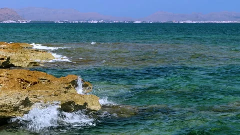 Panoramic view of Alcudia bay. Video stock 210531221