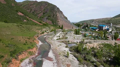 Panoramic view of the alpan mountains Stock-Footage 195006599