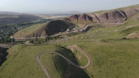 Panoramic view of the alpan mountains Video stock 201128755