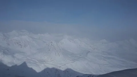 Panoramic view of Alps Stock Footage 73746964
