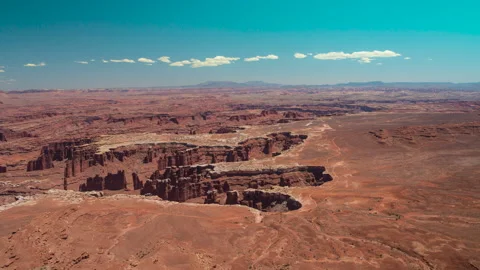 Panoramic View of Amazing Canyon Stock-Footage 163826097