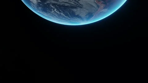 Panoramic view of america continetnt from space Stock Footage 149850917