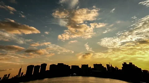 Panoramic view and fish eye effect of beautiful scenery in Central Park. Stock-Footage 56704610