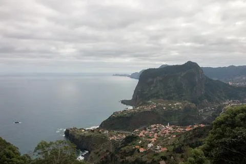 Panoramic view of the Atlantic Foto stock