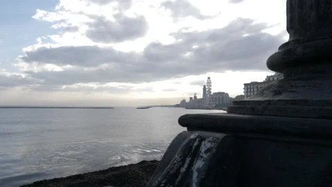 Panoramic view of Bari, Overview of Bari, region of Apulia, Puglia, Panorama Stock Footage 135010470