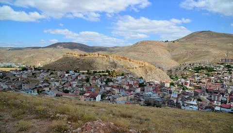 A panoramic view of Bayburt Foto stock