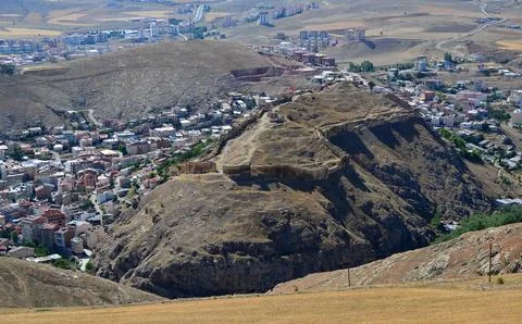 A panoramic view of Bayburt Stock Photos