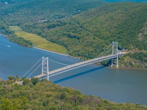 Panoramic view from Bear Mountain Stock Photos