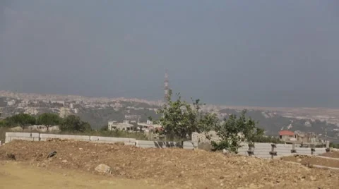 Panoramic View Of Beirut, Lebanon Stock Footage 50065107