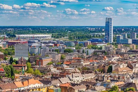 Panoramic view of Buda district in Budapest, Hungary Stock Photos