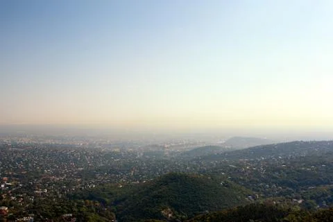 Panoramic view of Budapest, Hungary Stock Photos
