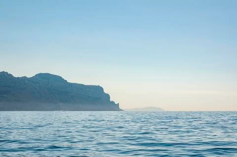 Panoramic view of Cap Canaille Stock Photos
