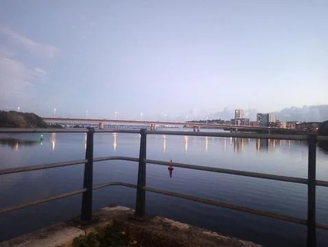 A panoramic view of Cardiff Bay Фото