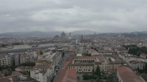 Panoramic view of city from Michelangelo Square, Video stock 233241492