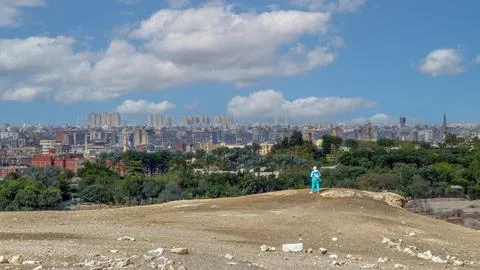 Panoramic view of the city Stock-Fotos
