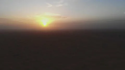 Panoramic view of the desert in Mauritania. Desert in Mauritania. Desert. Vie Stock Footage 137288917