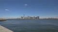 Panoramic view of downtown New York seen from Ellis Island 4k or 4k+ Resolution