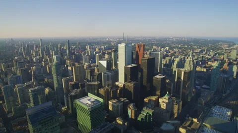 Panoramic view of Downtown Toronto Stockbeeldmateriaal 217674350