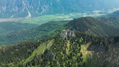 Panoramic view of Ettaler Manndl Stock-Footage 246712682
