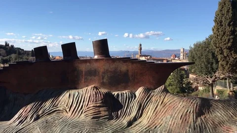 Panoramic view of Florence, Italy Stock-Footage 72731559