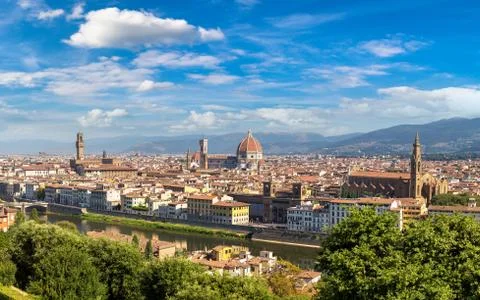 Panoramic view of Florence Stock-Fotos