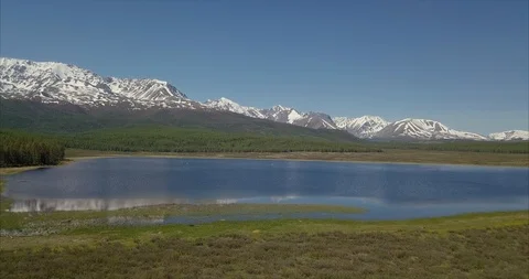 Panoramic view of  forest and mountains Video stock 101880483