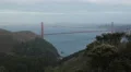 Panoramic view of Golden Gate Bridge and San Francisco 4k or 4k+ Resolution