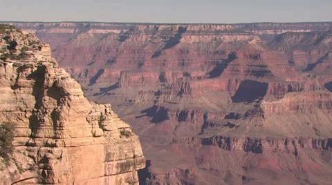 Panoramic View of the Grand Canyon 2 Stock-Footage 18992734