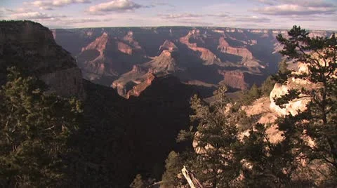 Panoramic View Of the Grand Canyon 2 스톡 동영상 18996155