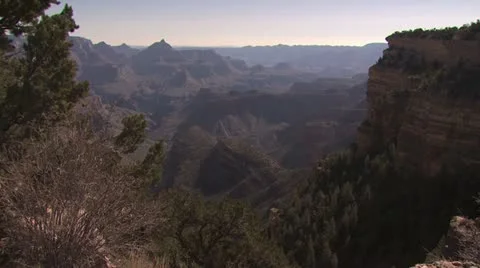 Panoramic View Of the Grand Canyon 4 Stock-Footage 18997040