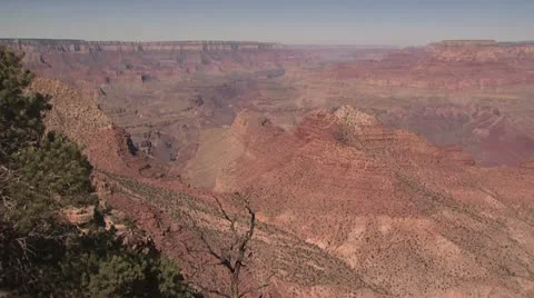 Panoramic View of the Grand Canyon 4 Video stock 19200423