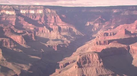 Panoramic View of the Grand Canyon 스톡 동영상 18991974