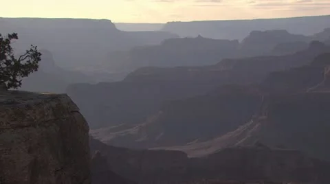 Panoramic View Of the Grand Canyon 스톡 동영상 18995970
