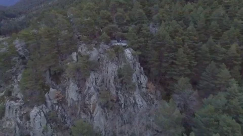 PANORAMIC VIEW OF THE GREEN MOUNTAIN 库存影片 101778995