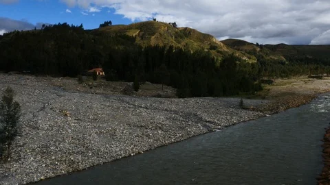 Panoramic View of  Huaraz Video stock 106515101