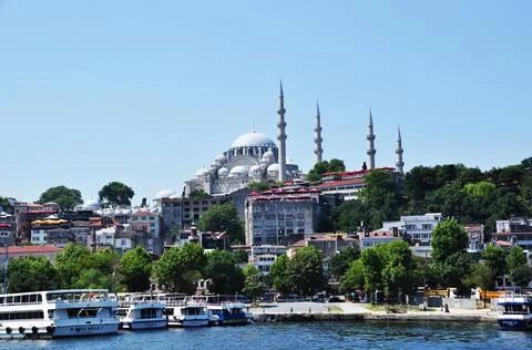 Panoramic view of Istanbul. Stock Photos