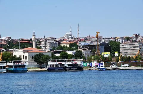 Panoramic view of Istanbul. Stock Photos