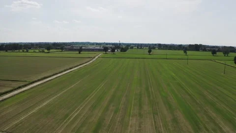 Panoramic view in italian countryside Stock Footage 145936286